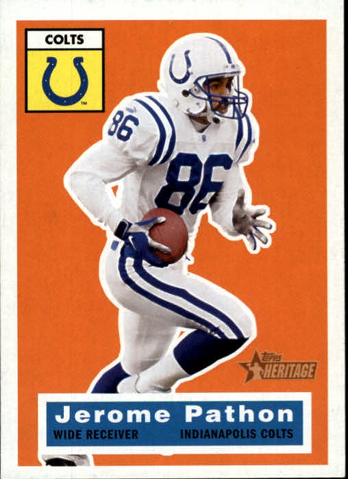 2001 Topps Heritage #110 Jerome Pathon - FB