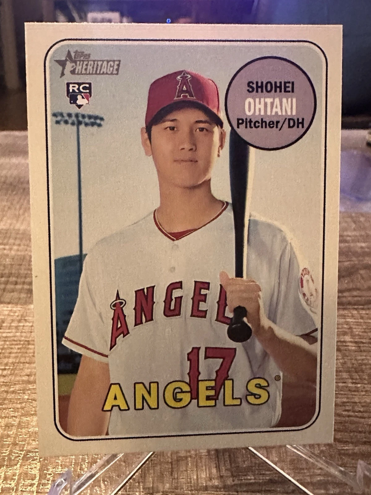 Shohei Ohtani trading card