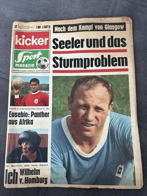 Kicker 21.4.1969 32/69 Uwe Seeler Hamburger SV