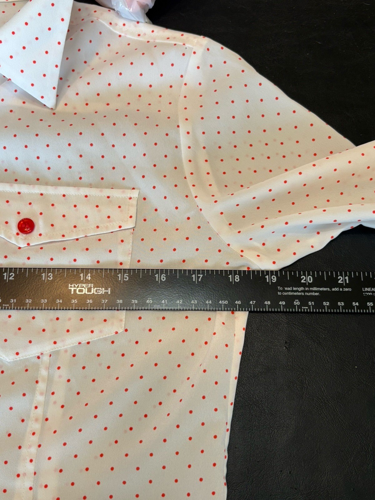 Pendleton White and Red Button Down Shirt size 4P - image 8
