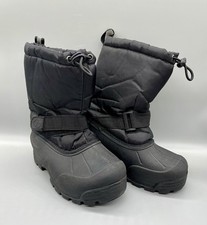 BIG KIDS 3  Northside Insulated  Waterproof Winter Snow Boots  "Frosty" Black