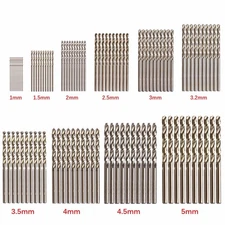 Reliable 10pcs HSS Drill Bit Kit for Stainless Steel and Heat Treatment