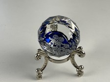 Fermacarte figura Swarovski Ø 4 cm. + supporto ottime condizioni.