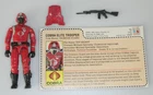 1985 Cobra Crimson Guard v1 Card Vintage G.I. GI Joe Lot 3.75 ARAH 100% Complete