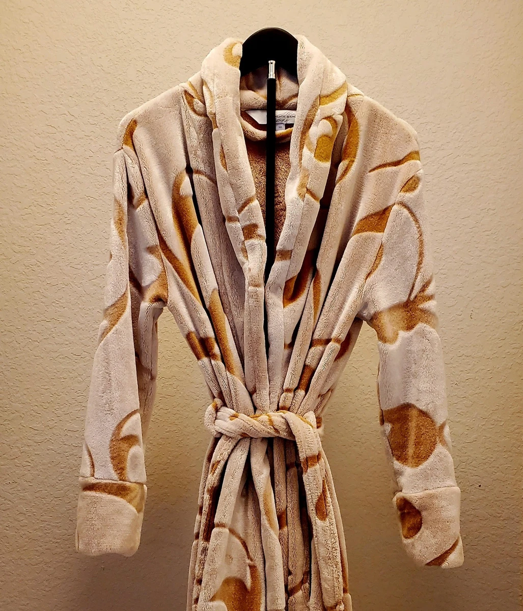chinese dress ladies Ladies Robe Highly Absorbent Terry Towelling Cotton Dressing Gown Bathrobe  Women Shawl Towel, Blue-M at Amazon Women's Clothing store main image 1