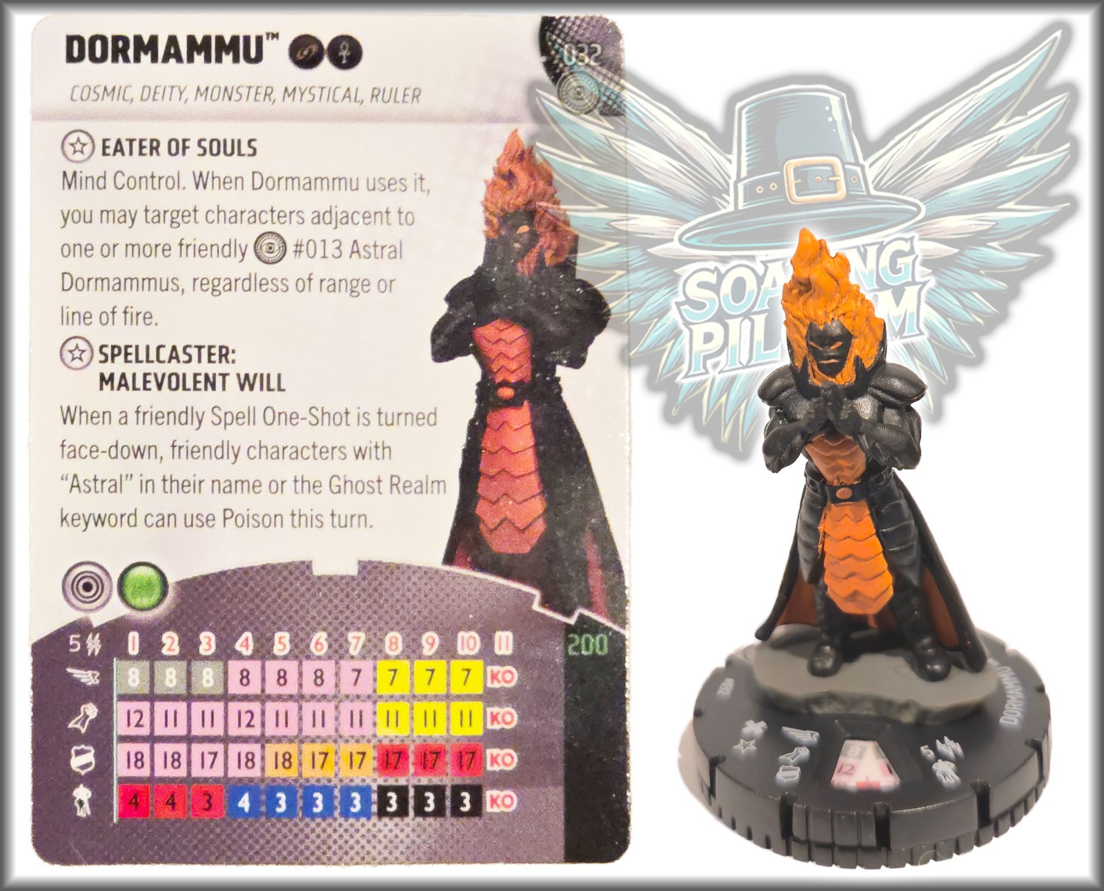 Marvel Heroclix  DORMAMMU - 032 - RARE  Strange Tales Set