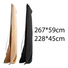 Patio Umbrella Cover Sun Protection Versatile Dustproof Portable Waterproof