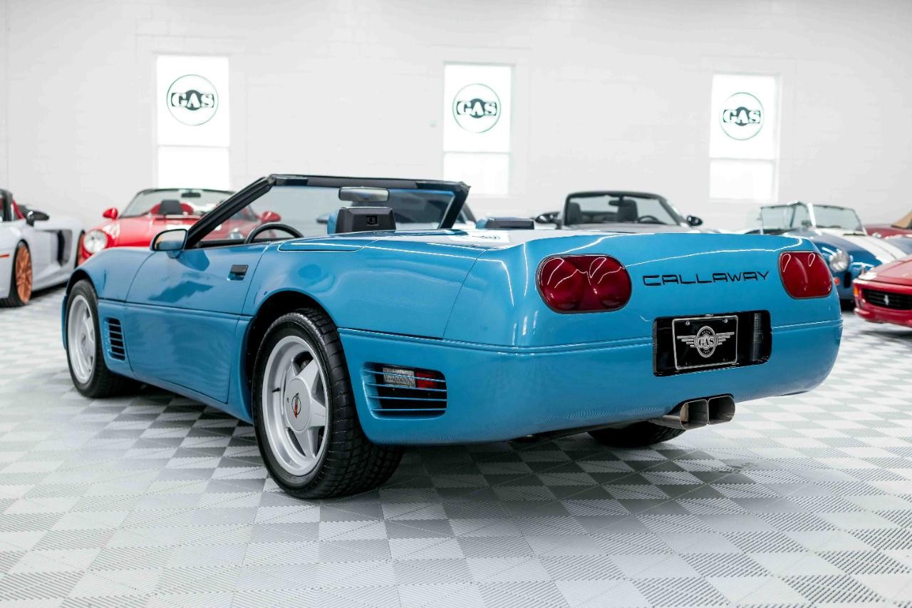 1989 Blue Chevrolet Corvette   | C4 Corvette Photo 9