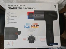 Sharper Image Power Percussion Pro Hot  Cold Massager