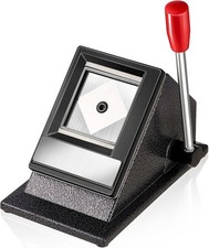 Gisafai Passport Photo Cutter 50 x 50 mm Picture Manual Square Punch Die Cutter 