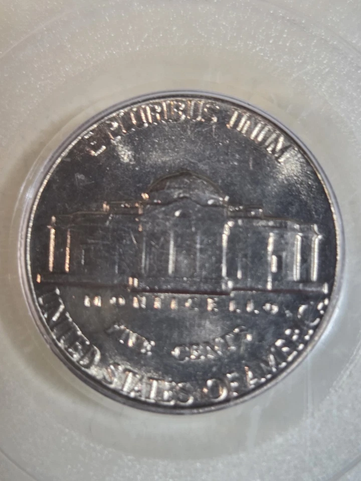 Jefferson 1956 níquel graduación profesional MS65 FS Foto 3 de 4