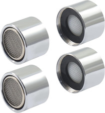 4pc Faucet Aerator 55/64 Inch Female Thread Kitchen Sink M22 Brass Replacement
