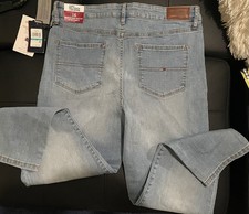  NEW Tommy hilfiger Women  s Jean Sz. 16 Higg Waisted/Skinny Ankle; 24.5 Inseam
