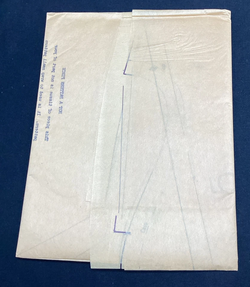 Vtg 1960's Vogue Paris Original Pattern 2175 (12/34/36) New Uncut ships free - Image 3 of 4