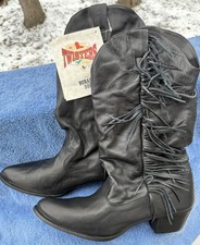 VTG Twisters by Durango Womens Boots Fringes Western Size 11M Style RD320 NWT
