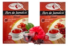 Peru Hibiscus Tea/Sorrel Te Flor de Jamaica Natural Antioxidant 40Tea Bags 