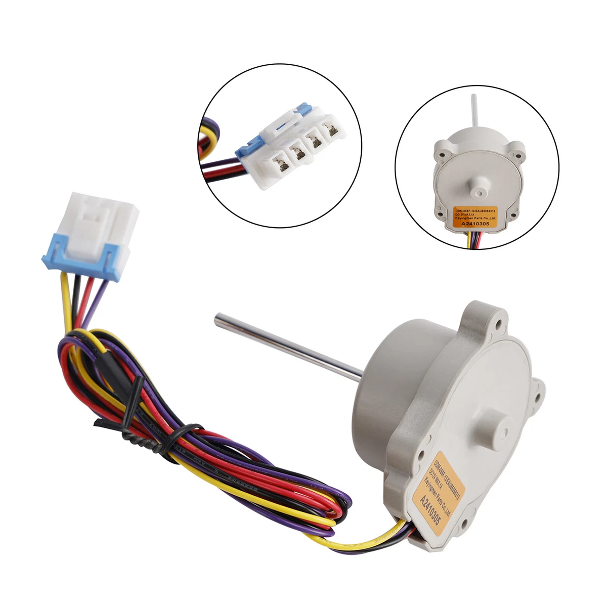 Moteur Ventilateur évaporateur Réfrigérateur Blanc Eau64824806 - Neuf