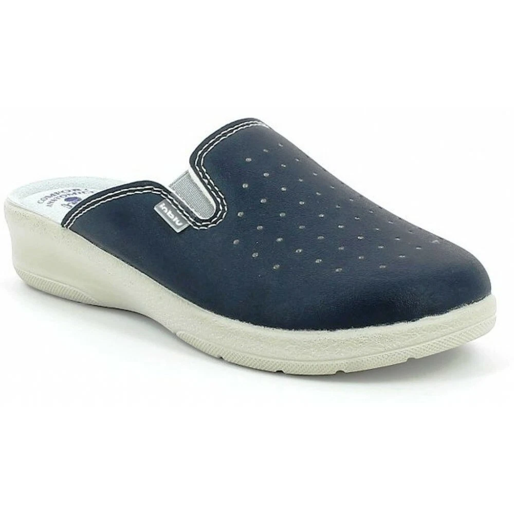 inblu Pantofole Ciabatte SANITARIE da Donna MOD. 50 34 Blu