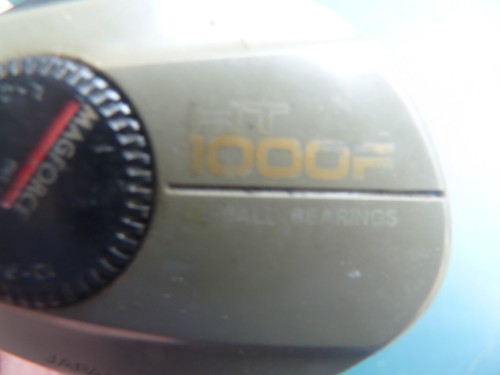 Mulinello da Pesca Daiwa HT1000FMagforce Esca Cast RH Recupero con Pulsante Flippin' Giappone - Foto 7 di 11