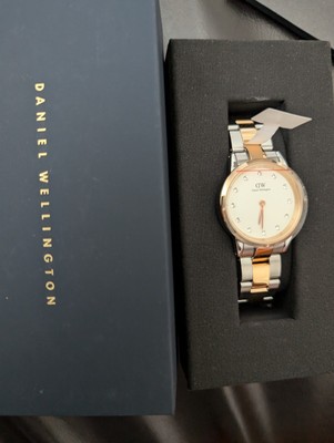 NEW Daniel Wellington Iconic Link Lumine Watch 32mm w/Tags and Box