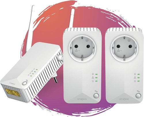 Strong Powerline WiFi 600 Mbit/s Triple Pack V2 Triple Pack Geschwindigkeit - Bild 9 von 9