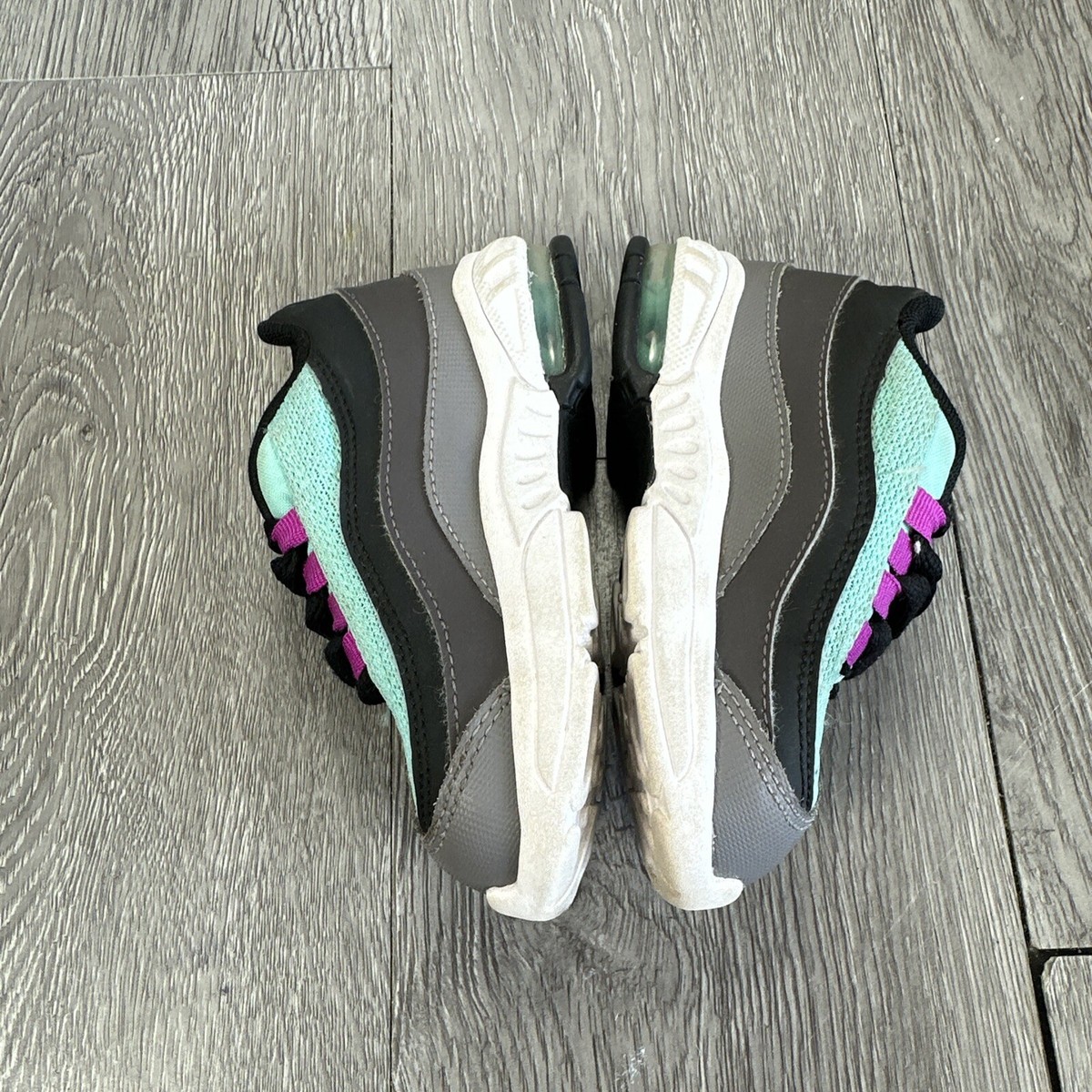 Nike Max 95 Sneakers Toddler Sz 7C 905462-034 Wolf Grey Grape Shoe