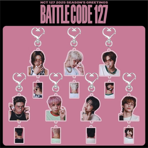Kpop NCT127 Acrílico Llavero Bolso Accesorios HAECHAN JUNGWOO DOYOUNG