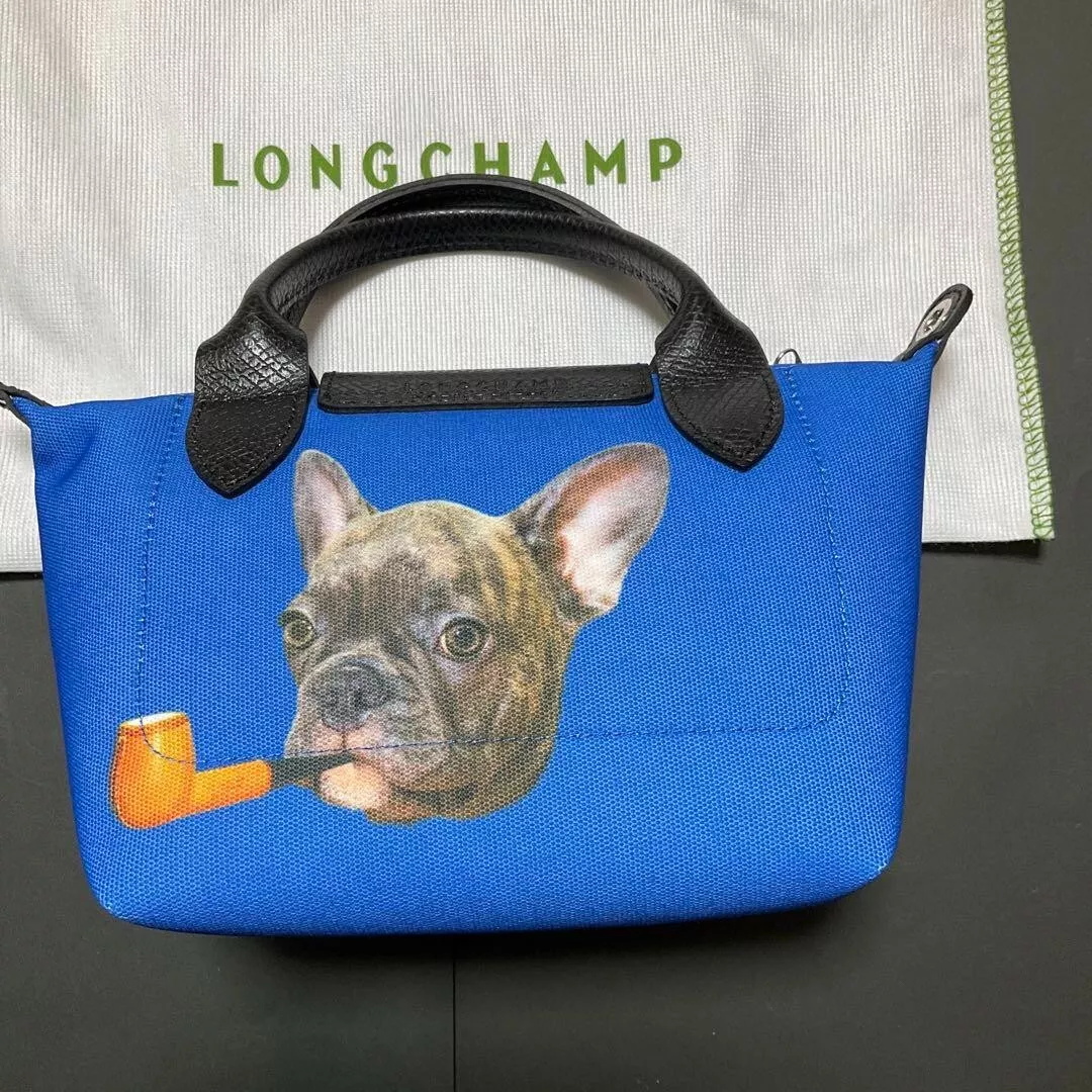 Longchamp dog best sale bag