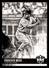 2018 Diamond Kings Francisco Mejia RC Black and White Variation #105 - Indians