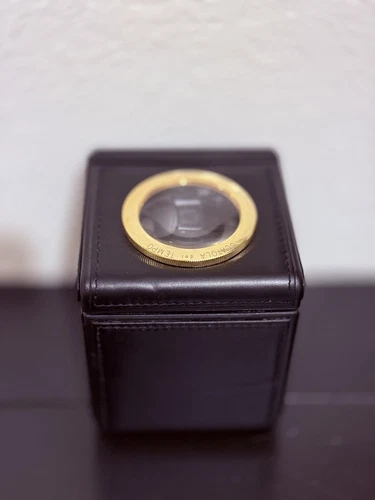 SCATOLA DEL TEMPO - Model 1 RT-SL Watch Winder - Black Leather