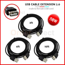 1-100 LOT USB Extension Charger Cable for Samsung Galaxy Z Flip5/Z Fold4/Z Fold5