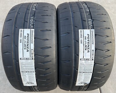 Set of TWO NEW 285/35R20 Bridgestone Potenza RE-71RS Tires Like