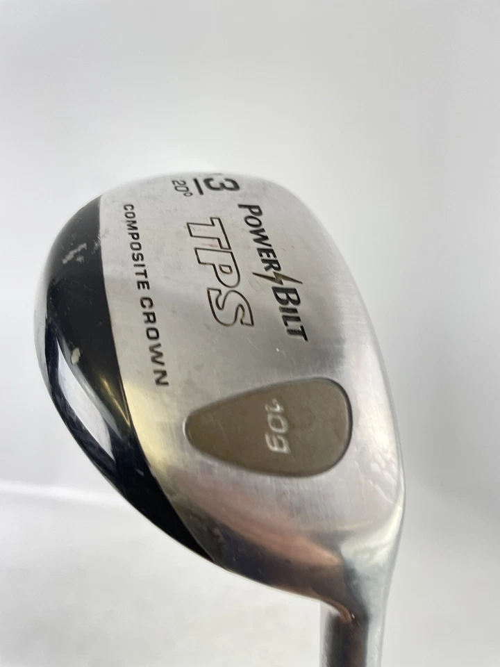 PowerBilt Golf 3 Hybrid 20* Aldila Stiff Graphite /Right Handed /Lamkin /8787 - Image 2 of 4