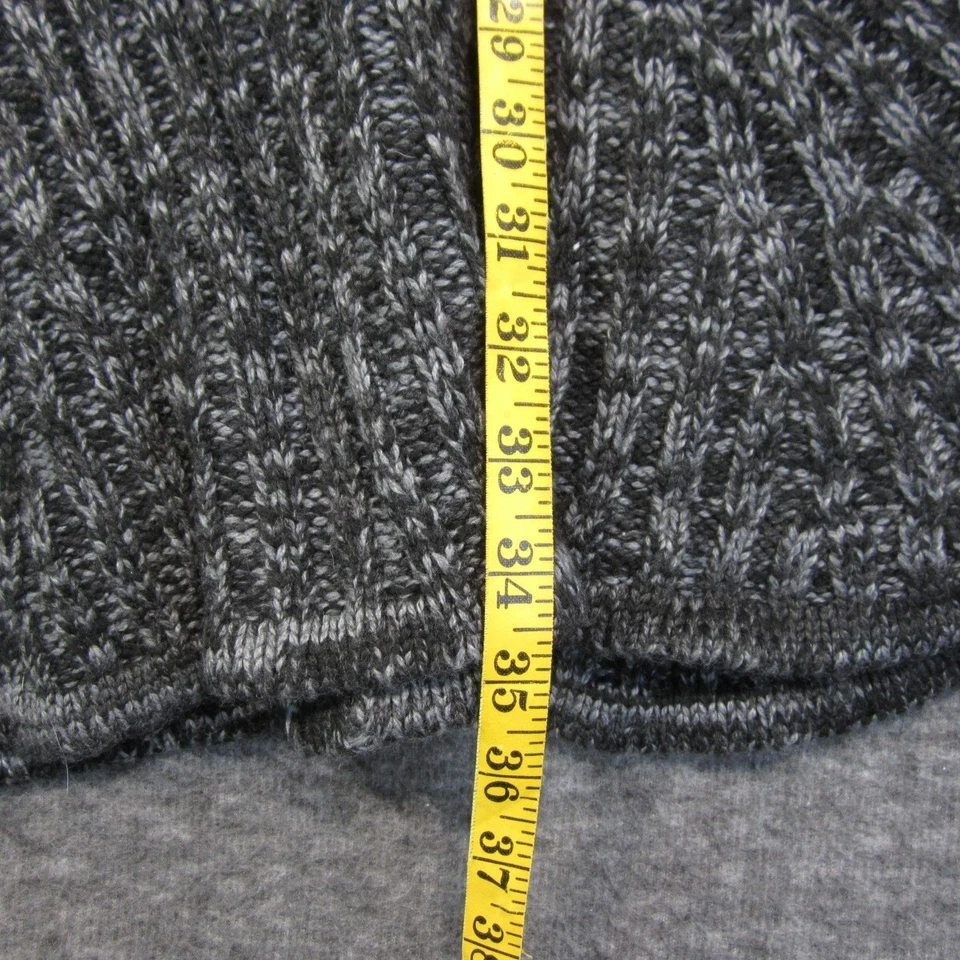 Vestido Suéter Victoria's Secret Mezcla Lana M Gris Capucha Cuello Acampanado Dobladillo Calce Ajustado Foto 3 de 4