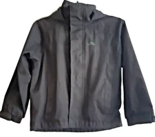 Trespass Zipped Waterproof Hooded Jacket TP50 Pocket Logo Lined 5-6 yr/110-116cm