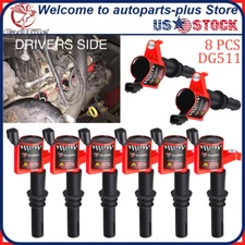 8PCS Ignition Coils For Ford F-150 4.6L 5.4L 2010 2009 2008 2007 2006 2005 2004