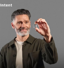 Pair OTICON Intent 1 With Charger, Receivers Domes etc   SEE MY FEEDBACK  