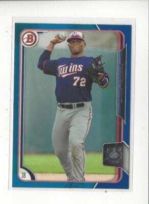 2015 Bowman Prospects Blue #BP33 Miguel Sano Rookie Twins /150 