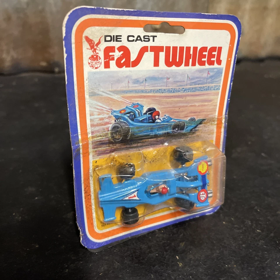 FASTWHEEL SHELL STP RACING VIntage 1980’s Diecast Toy BOXED - Image 2 of 4