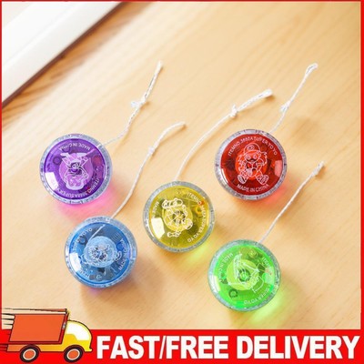 Yo-Yo Plastic LED Light Up Yo-Yo Responsive Bearing Ball Party Favors for Kids