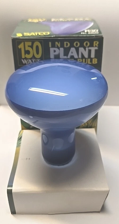 Satco 150W Indoor Plant R30 Grow Light Bulb. Standard Base. S2852  new - Image 2 of 2