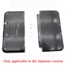 For New Nintendo 3DS XL LL Housing Shell Front Back Case Top Bottom Cover Black