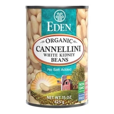 Organic Cannellini White Kidney Beans 15 Oz (Case Of 12) By Eden Foods