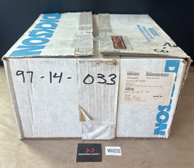 NEW IN BOX- Dickson Temperature / Humidity Chart Recorder TH8-7F Chart- C417 8 