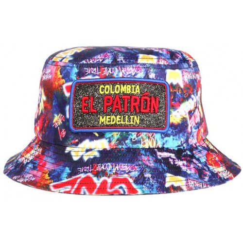 Casquette Bob El Patron Bleu Turquoise Avec Strass - Taille Unique, Style Streetwear Colombie - Neuve Avec étiquettes