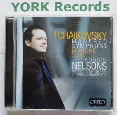 TCHAIKOVSKY - Manfred Symphony / Marche Slave NELSONS - Excellent Con CD Orfeo