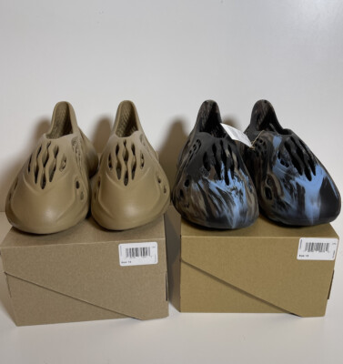 Adidas Yeezy FOAM RNNR Clay Taupe Size 12 & YZY FOAM RNNR Cinder