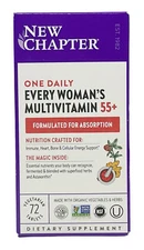 New Chapter 72 Tablets Multivitamin Supplement for Woman Aged 55+