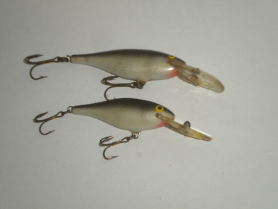 Leurre De Pêche Vintage Rapala Shad Rap Deep Runner SD 8 - Crankbait