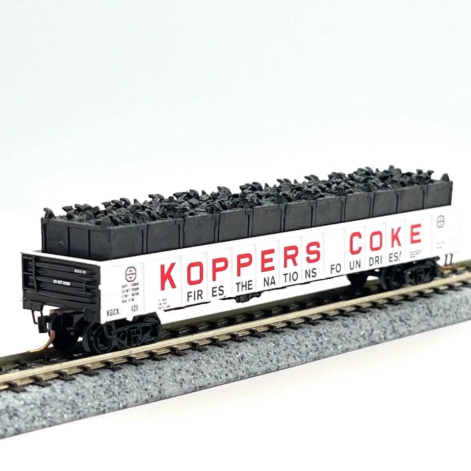 Micro-Trains 10500711 Koppers Coke 50ft Fixed End Gondola Load KGCX 121 N Scale - Image 4 of 4